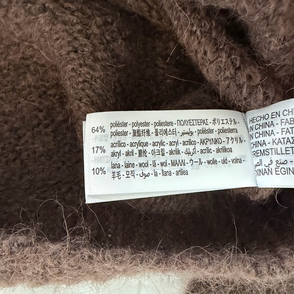 Zara Cozy Brown Turtleneck Sweater - Picture 12 of 12